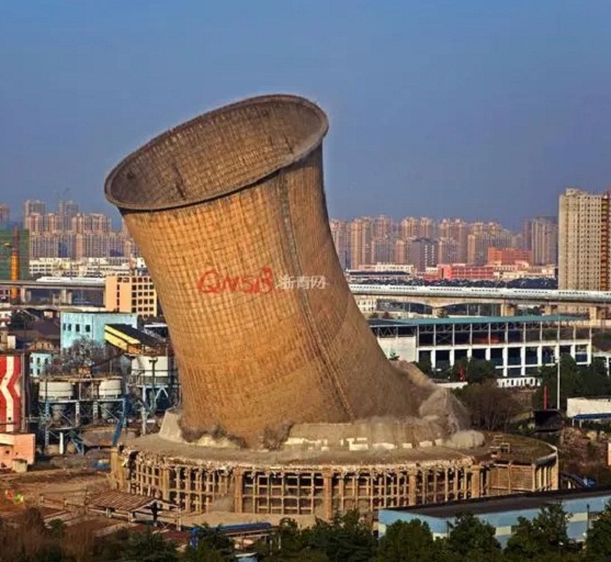 電廠冷卻塔拆除-專業安全 優質環保