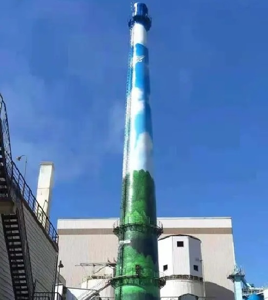 煙囪彩繪美化公司美化技術專業 鑄就彩繪精品