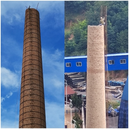 煙囪拆除公司環(huán)保拆除，助力藍(lán)天白云夢